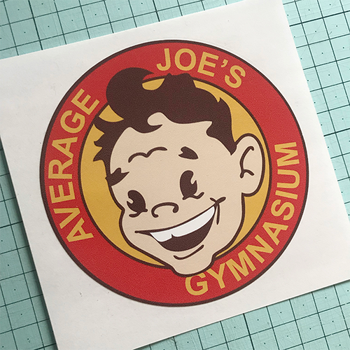 Average Joe's Sticker