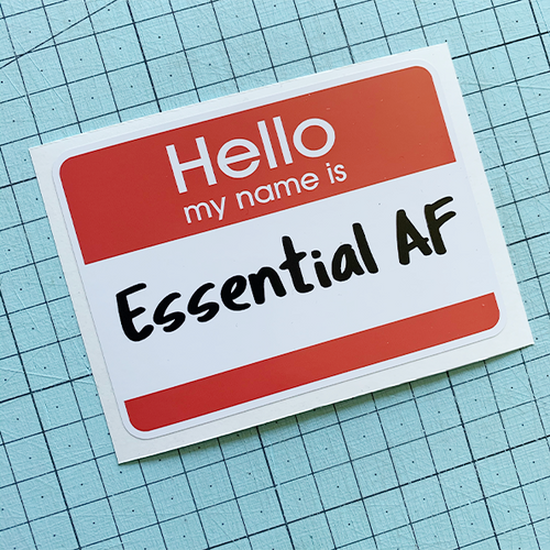 Essential AF Sticker