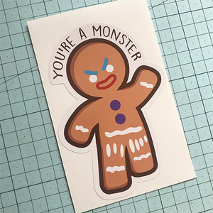 Gingy Sticker