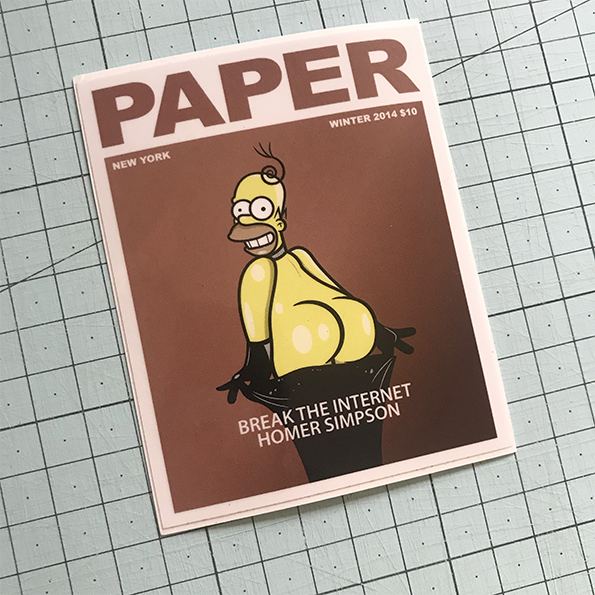 Homer Sticker