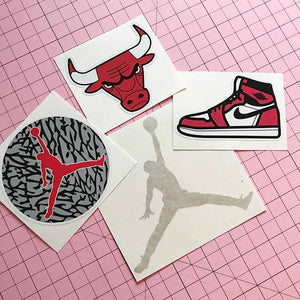 Jordan Fan Pack -Decal & Stickers