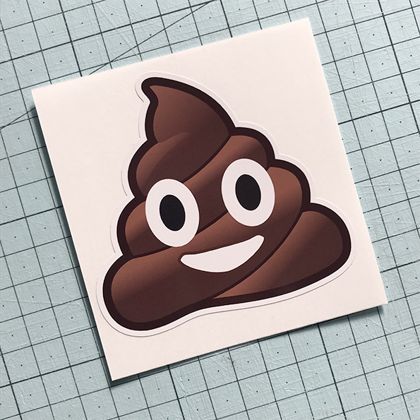 Poo Emoji Sticker