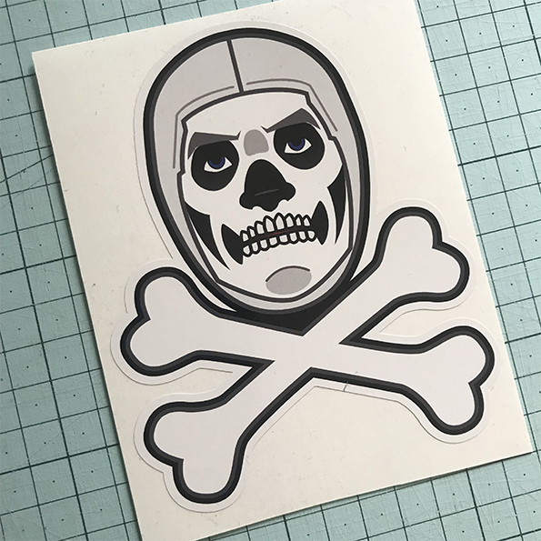 Skull Trooper Sticker
