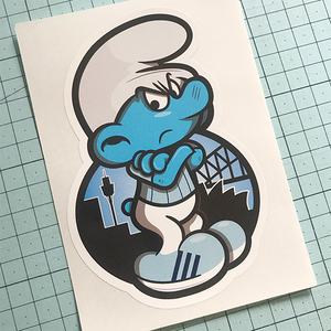 Smurf FC Sticker