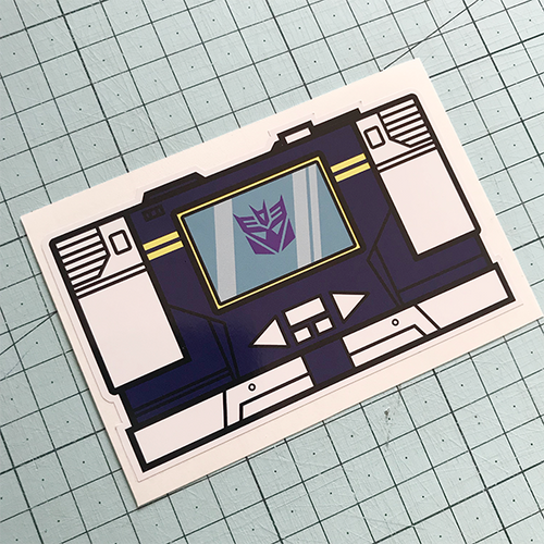 Soundwave Sticker