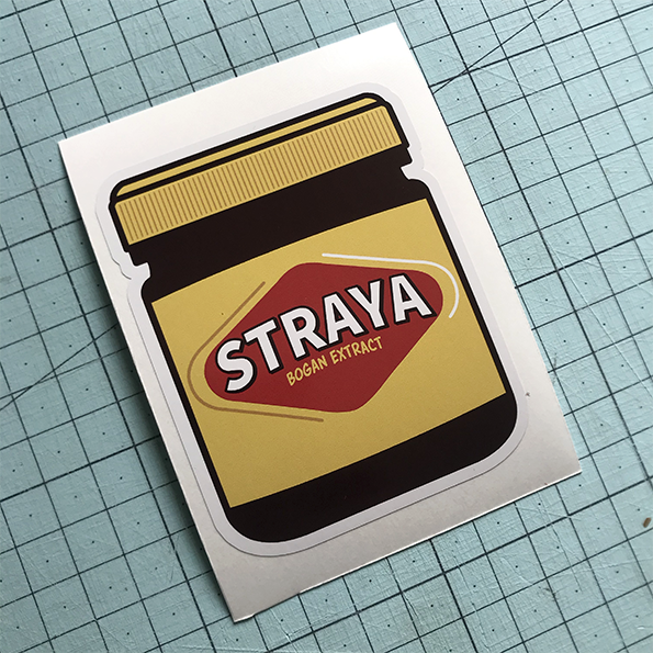 Strayamite Sticker