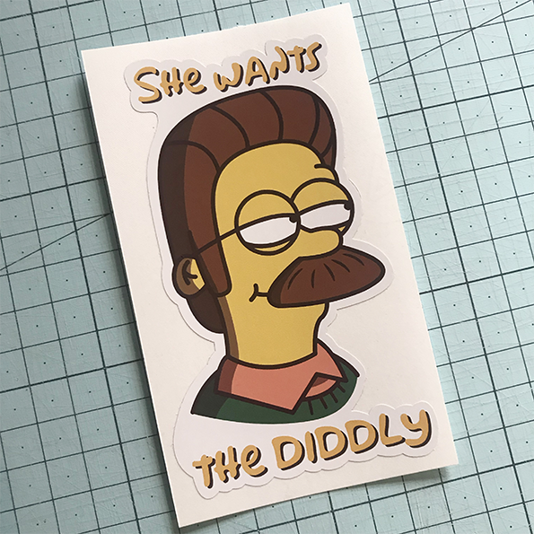 The Diddly Sticker