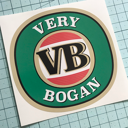 Very Bogan Sticker